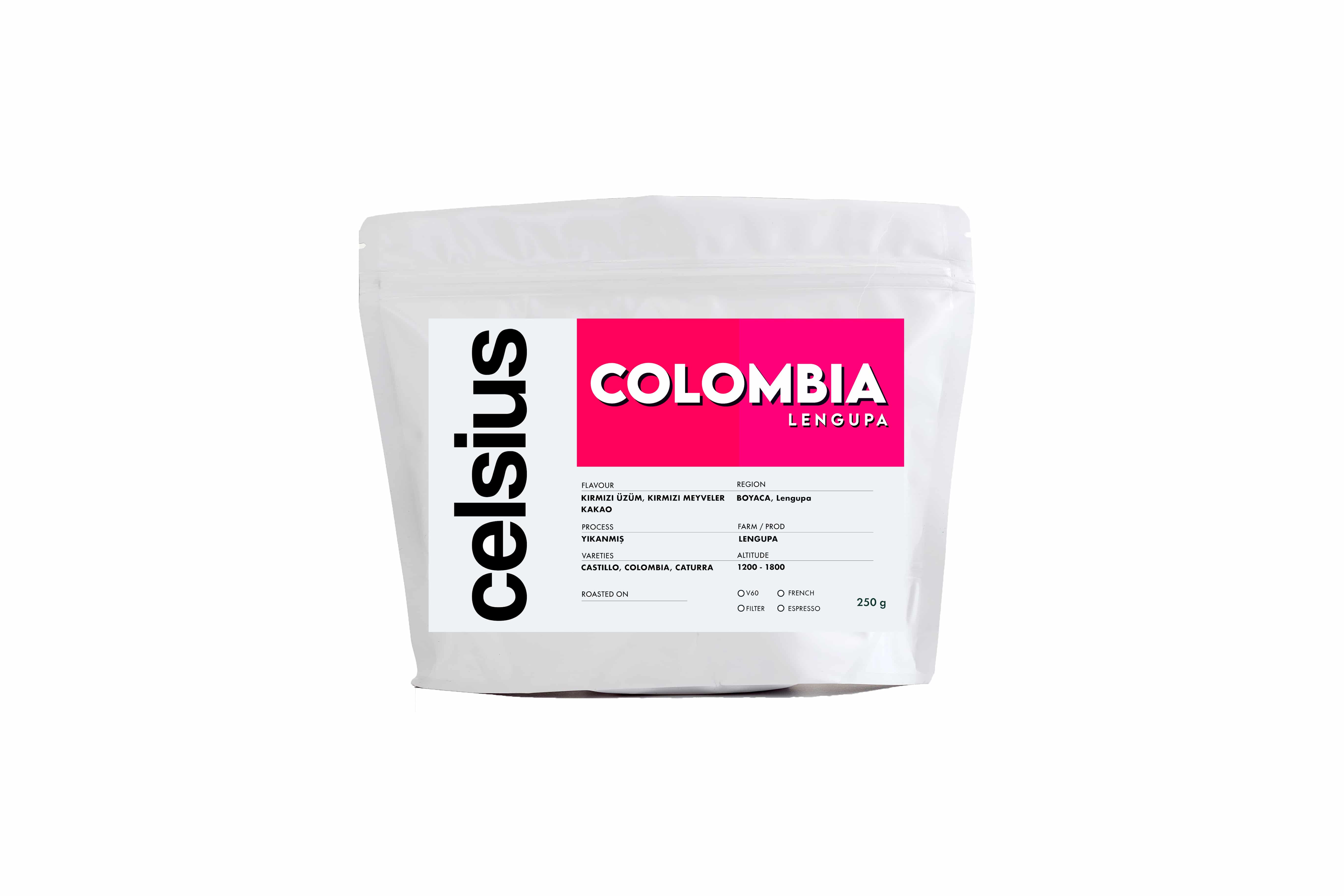Kolombiya Lengupa - Filtre Kahve